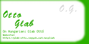 otto glab business card